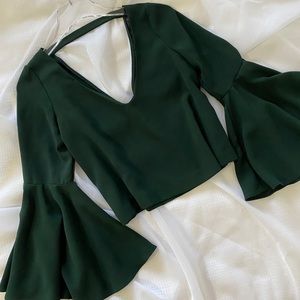Zara Bell Sleeve Top